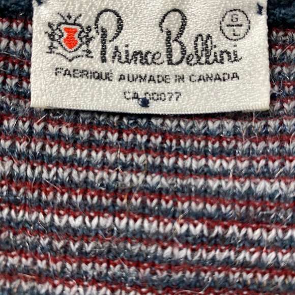 Vintage prince Bellini sweater vest. Size large. EUC - Picture 2 of 2